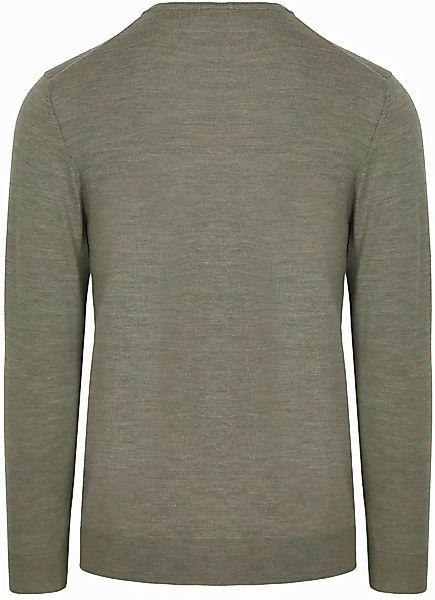 Profuomo Pullover Merinowolle Grün - Größe XL günstig online kaufen