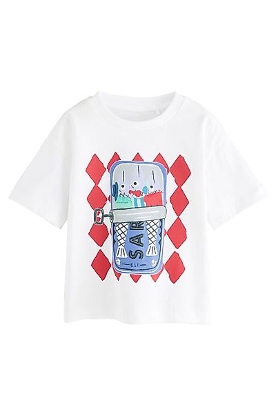 Next T-Shirt Kurzarm-T-Shirt mit Grafik-Print aus günstig online kaufen