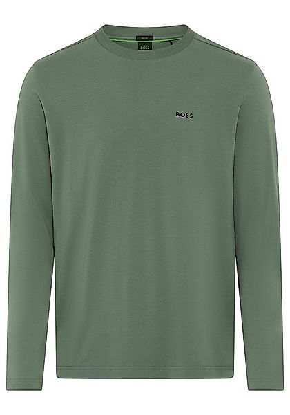 BOSS GREEN Langarmshirt Tee Long mit Rundhalsausschnitt günstig online kaufen