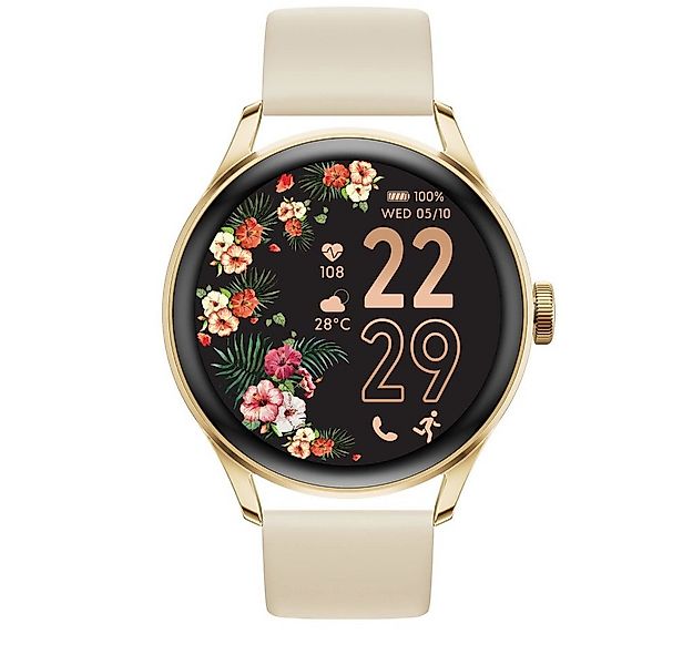 ice-watch Quarzuhr ICE smart 3.0 round 1.20 Gold Beige 025115 günstig online kaufen