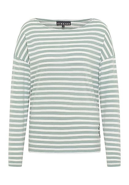 Elbsand Langarmshirt Tooske Bootsausschnitt, locker geschnitten günstig online kaufen