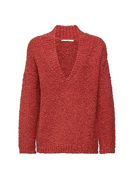 Esprit V-Ausschnitt-Pullover V-Ausschnitt-Pullover aus Wollmix günstig online kaufen