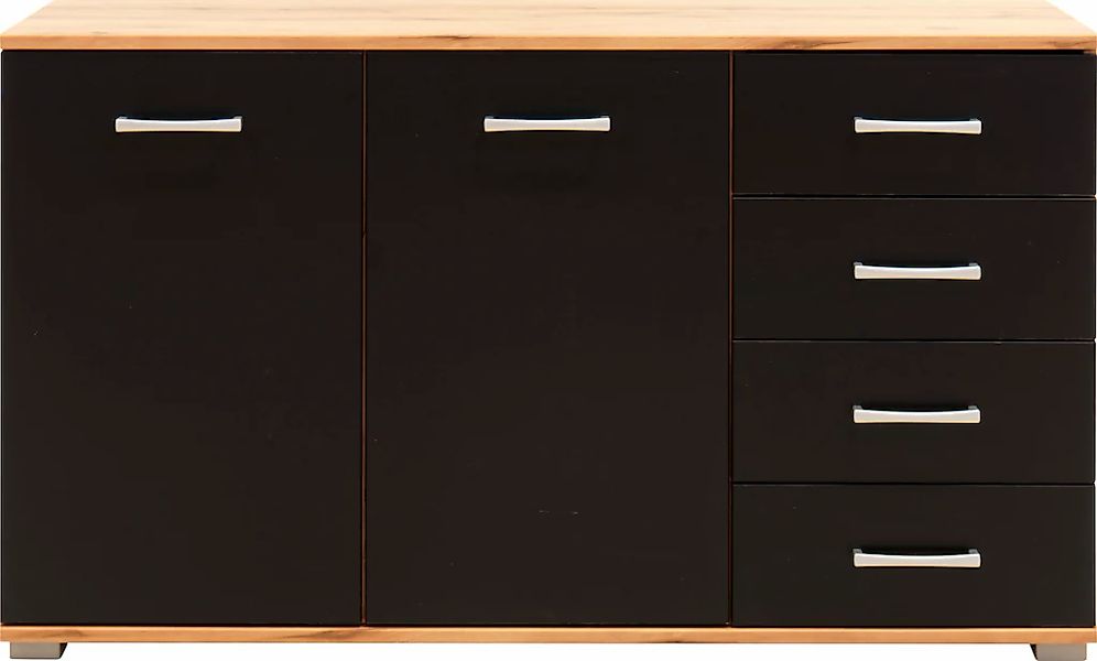 priess Kombikommode "Barcelona mit 4 Schubkästen und Tür in 6 Farben" günstig online kaufen