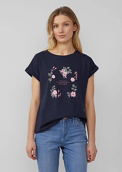 s.Oliver Shirttop T-Shirt mit Frontprint im günstig online kaufen
