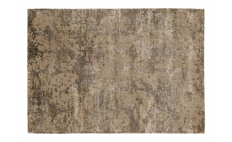 Musterring Teppich ¦ beige ¦ Viskose, Wolle ¦ Maße (cm): B: 170 H: 0,4 Tepp günstig online kaufen