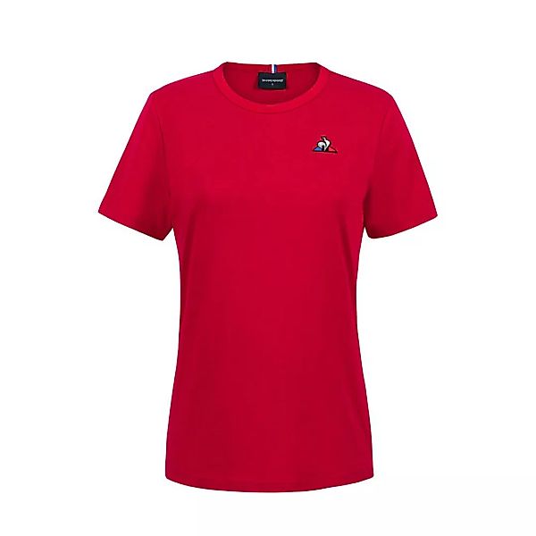Le Coq Sportif Essential Nº1 Kurzärmeliges T-shirt XS Pur Rouge günstig online kaufen