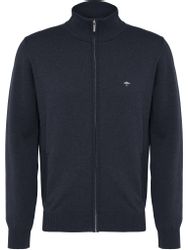 FYNCH-HATTON Strickjacke mir Reißversschluss und Logo-Stickerei günstig online kaufen