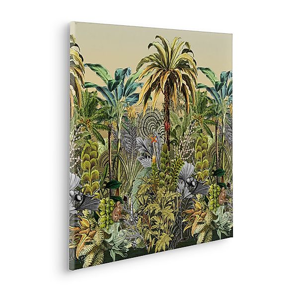Komar Leinwandbild »Tropical Heat«, (1 St.), 60x60 cm (Breite x Höhe), Keil günstig online kaufen