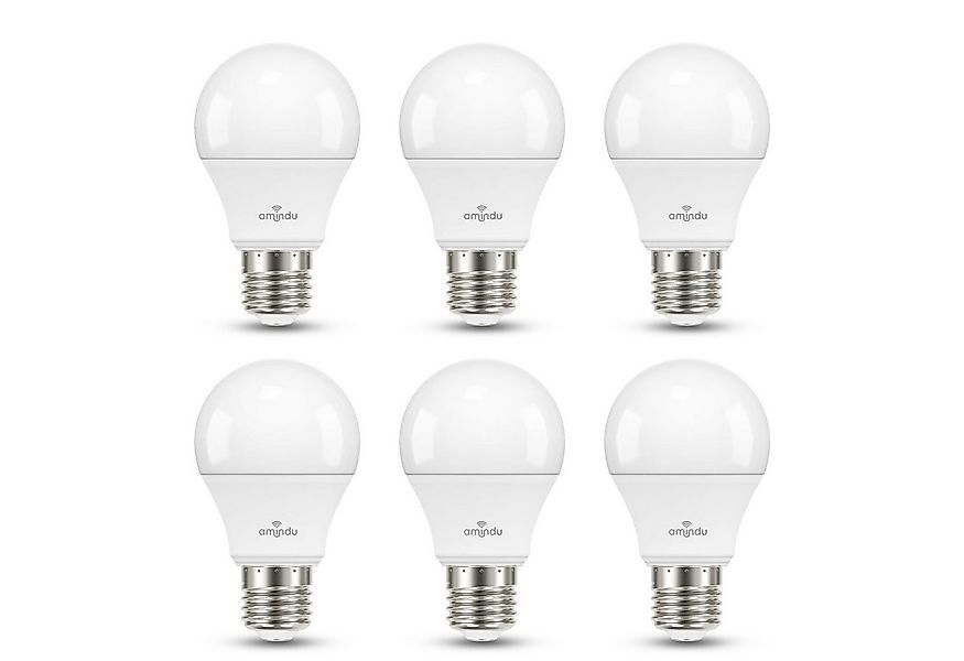 Amindu LED-Leuchtmittel, E27, warmweiß und kaltweiß, 806lm ersetzt 60W Glüh günstig online kaufen