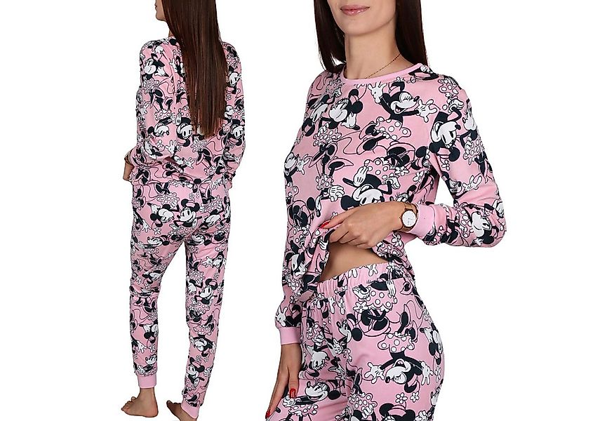 Sarcia.eu Pyjama DISNEY Minnie Mouse, Damen-Pyjama zweiteilig aus Velours, günstig online kaufen