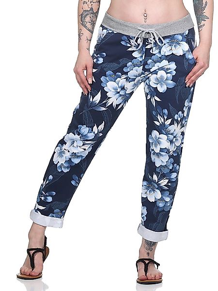 Aurela Damenmode Jogginghose Sommerhose leichte Schlupfhose günstig online kaufen
