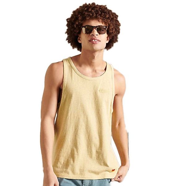 Superdry La Beach Ärmelloses T-shirt L Pale Yellow günstig online kaufen