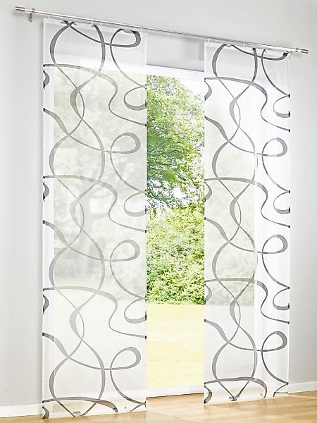 heine Gardine Schiebevorhang, (1 St), halbtransparent, günstig online kaufen