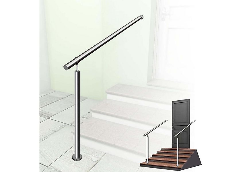 duschspa Handlauf Geländer Eingangsgeländer Edelstahl Treppengeländer für I günstig online kaufen