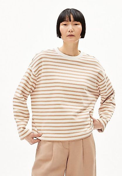 Armedangels Sweatshirt FRANKAA MAARLEN STRIPE Damen (Oversized Fit) Bio-Bau günstig online kaufen