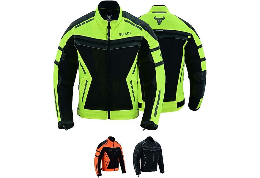 BULLDT Motorradjacke BLD323J (mit abnehmbare 4 Stück Protektoren) Sommer Ja günstig online kaufen