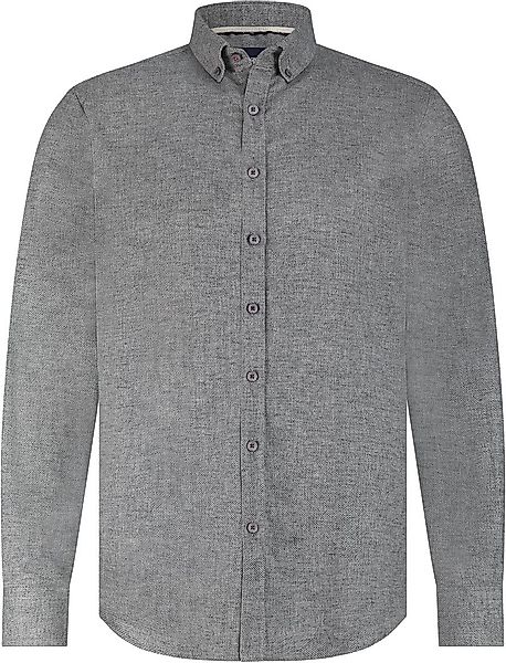 State Of Art Knitted Oxford Hemd Grau - Größe L günstig online kaufen