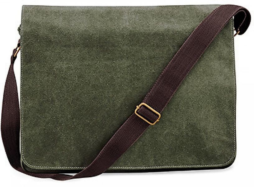 Quadra Umhängetasche Vintage Canvas Despatch Bag / Umhängetasche günstig online kaufen