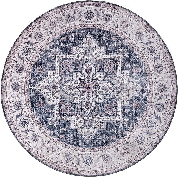 NOURISTAN Teppich »Anthea«, rund, 5 mm Höhe, Orientalisch, Orient, Vintage, günstig online kaufen