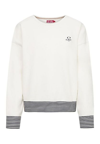 Derbe Sweatshirt Robbenschnute_Striped Sweatshirt Damen (1-tlg) günstig online kaufen