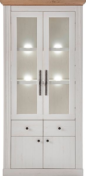 Home affaire Vitrine "Westminster", im romantischen Landhausstil günstig online kaufen
