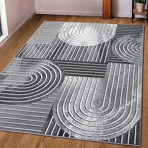 OTTO home Teppich "Lysandra" rechteckig 8 mm Höhe 3D-Effekt, softer Kurzflo günstig online kaufen