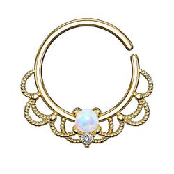 Taffstyle Nasenpiercing Piercing Ring Continuous Tribal günstig online kaufen