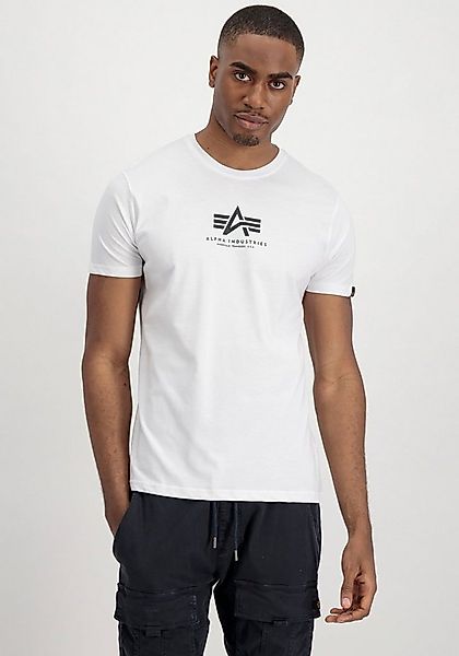 Alpha Industries Rundhalsshirt Basic T ML Baumwolle, regular fit günstig online kaufen