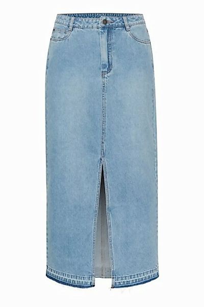 KAFFE Jeansrock Margot (1-tlg) Fransen günstig online kaufen