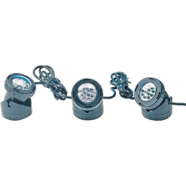 Heissner LED Gartenstrahler Teichlicht 3er Spot günstig online kaufen