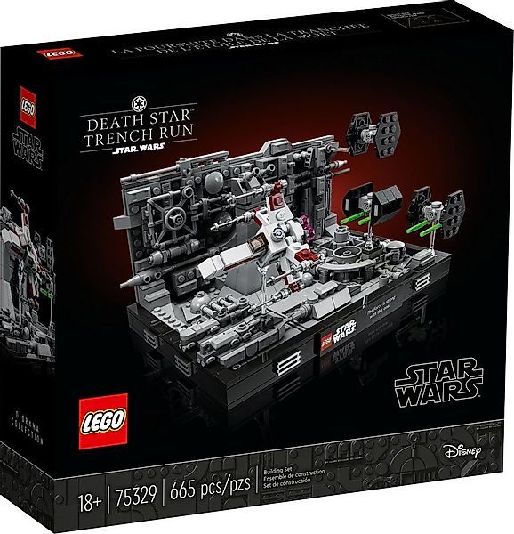 LEGO® Star Wars 75329 Death Star™ Trench Run Diorama Konstruktionsspielstei günstig online kaufen
