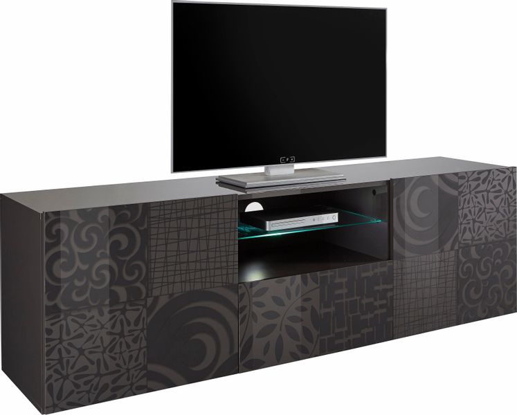INOSIGN Lowboard "Miro" Breite 181 cm mit dekorativem Siebdruck günstig online kaufen