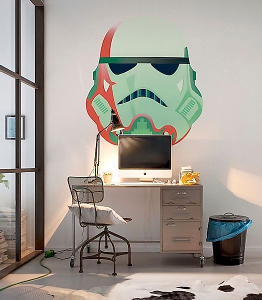 Komar Wandtattoo »Star Wars One of us! - Größe 125 x 125 cm«, (1 St.), rund günstig online kaufen