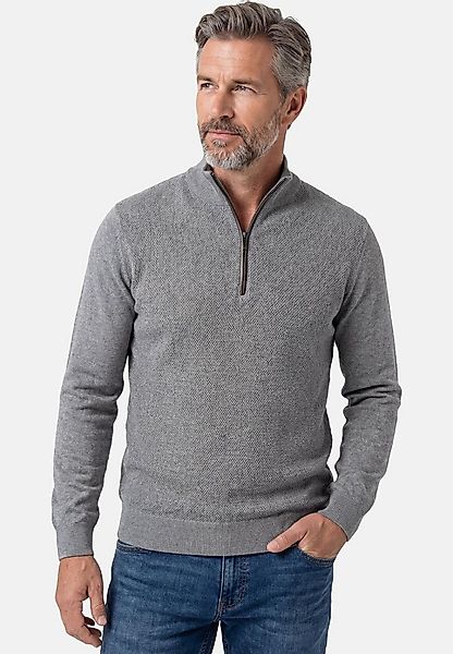 Redmond Strickpullover Basic (1-tlg) Troyer - Baumwolle - Atmungsaktiv günstig online kaufen