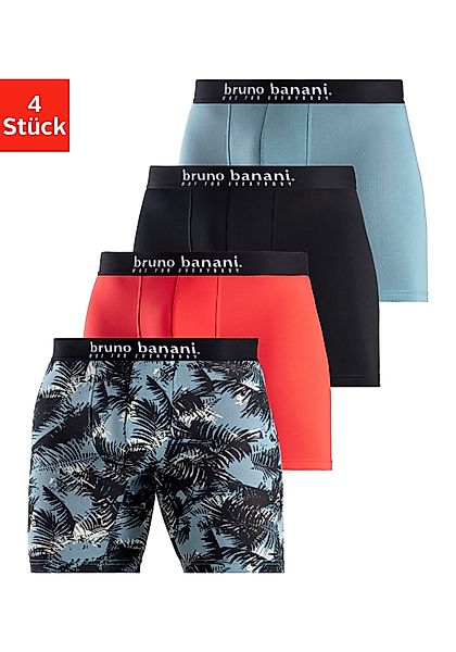 Bruno Banani Langer Boxer (Packung, 4-St., günstig online kaufen