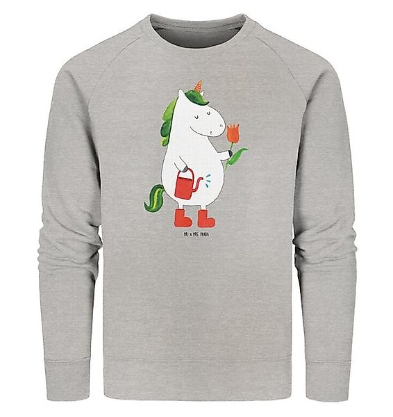 Mr. & Mrs. Panda Longpullover Einhorn Gärtner Größe XL - Heather Grey - Ges günstig online kaufen