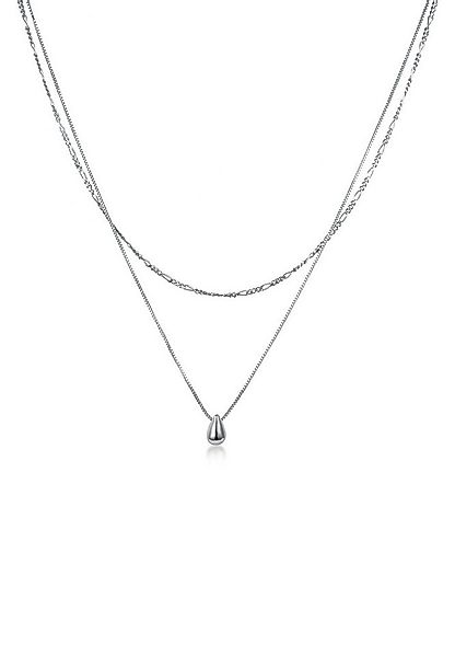 Elli Ketten-Set Layer Tropfen 2-lagig 925 Sterling Silber günstig online kaufen