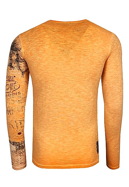 Rusty Neal Langarmshirt, mit coolem Allover-Print günstig online kaufen