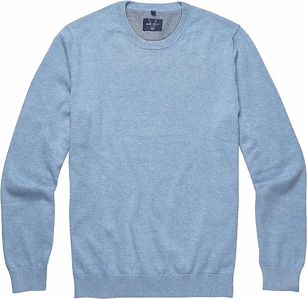 MARVELIS Strickpullover Rundhals, Baumwolle, regular fit günstig online kaufen