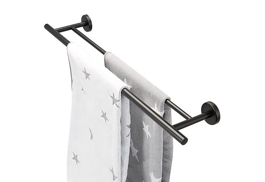 bremermann Handtuchhalter bremermann Bad-Serie PIAZZA BLACK - aus Edelstahl günstig online kaufen