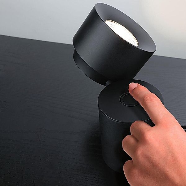 LED Wandleuchte Puric Pane in Schwarz 4W 300lm günstig online kaufen