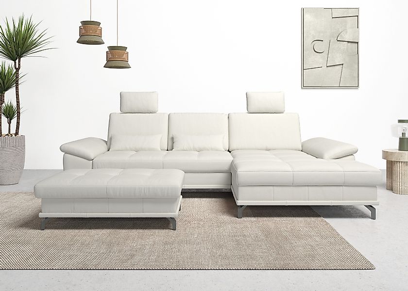 Places of Style Ecksofa Costello L-Form, günstig online kaufen