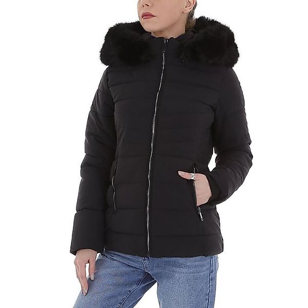 Ital-Design Winterjacke Damen Freizeit (87256703) Kapuze (abnehmbar) Gefütt günstig online kaufen