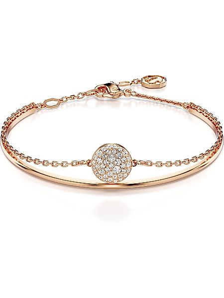 Swarovski Armreif Swarovski Damen-Armreif Metall Swarovski-Kristall günstig online kaufen