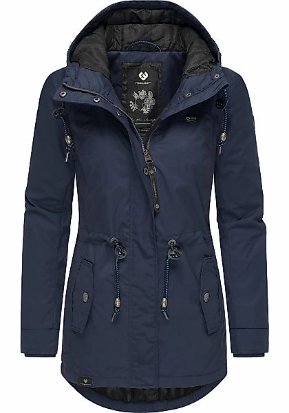 Ragwear Winterjacke "Monadis Black Label", mit Kapuze, stylischer Winterpar günstig online kaufen