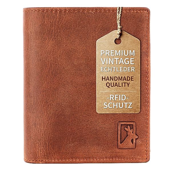 Mercano Geldbörse XXL für Herren aus Echtleder (inkl. Geschenkbox), RFID-Sc günstig online kaufen