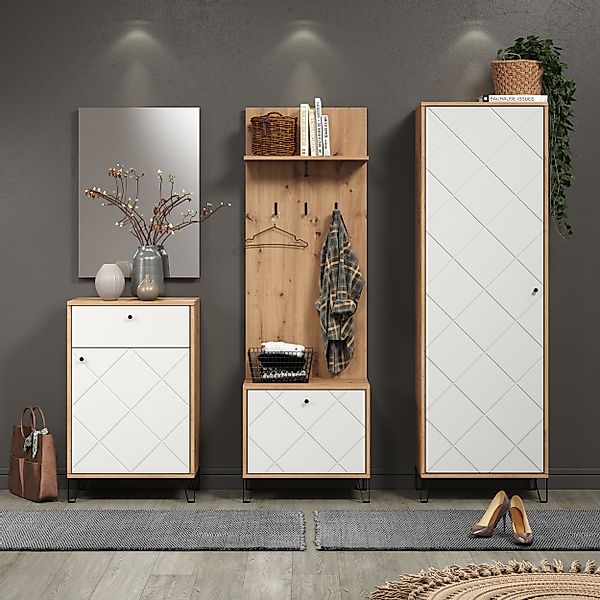 PLACES OF STYLE Garderobenschrank »Tarragona« 1 Stk. tlg. Garderobenschrank günstig online kaufen