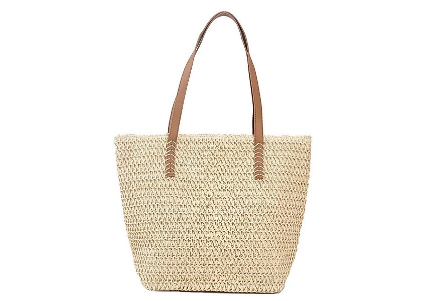 Coonoor Strandtasche mit reißverschluss, Große Strandtasche für Damen, Umhä günstig online kaufen