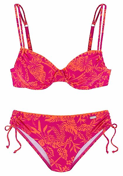 Venice Beach Bügel-Bikini "Kensi", seitlich regulierbar mit modernem Print günstig online kaufen