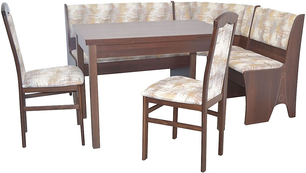 HOFMANN LIVING AND MORE Eckbankgruppe, (Spar-Set, 4 tlg., 4tlg. Set), Eckba günstig online kaufen
